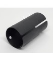 Cylindre 65 x 30 mm fendu noir (lot de 10)