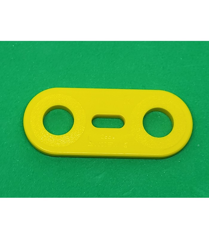 Mj flat strip 2 holes yellow Mj flat strip 2 holes yellow