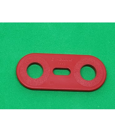 Mj flat strip 2 holes red