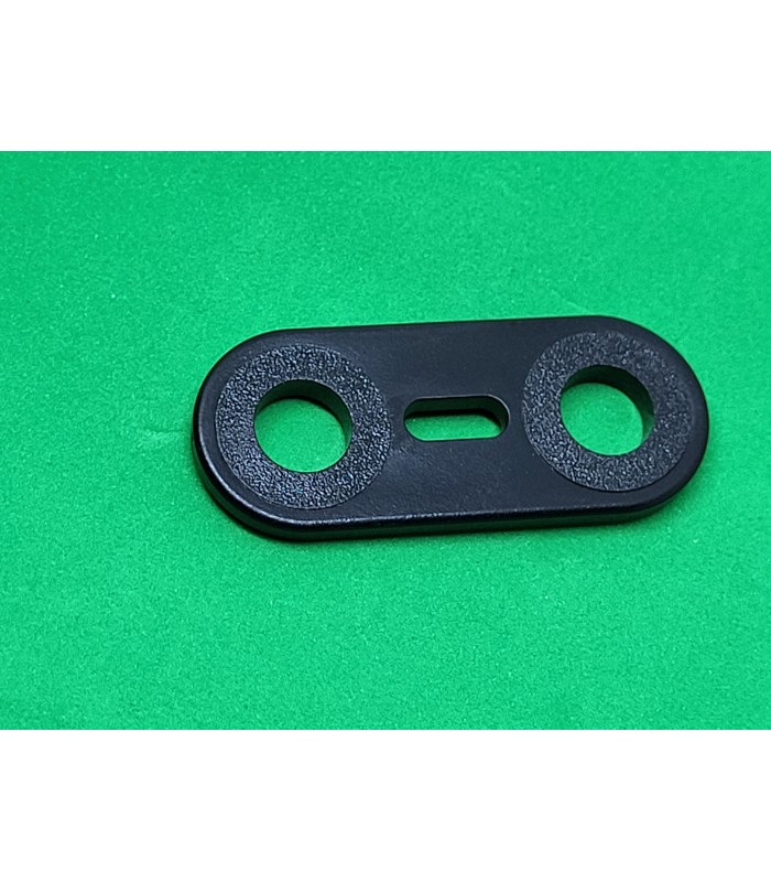 Mj flat strip 2 holes black