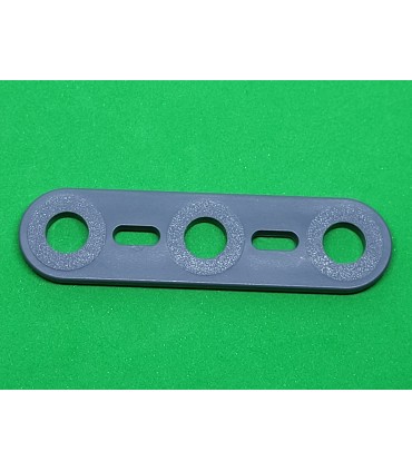 Mj flat strip 3 holes grey