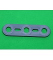 Mj flat strip 3 holes grey