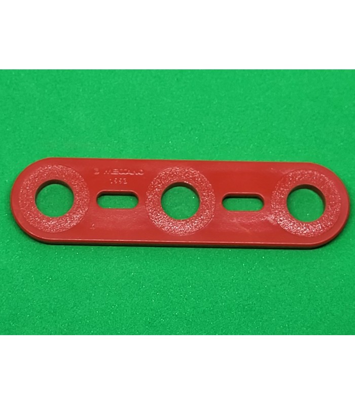 Mj flat strip 3 holes red Mj flat strip 3 holes red