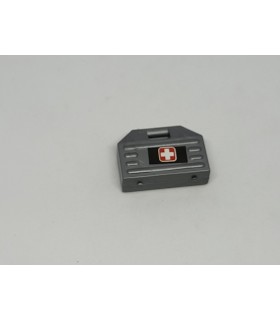 Mj first aid case aluminum gray