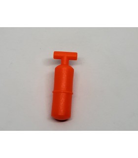 Mj oxygen bottle or fire extinguisher fire orange