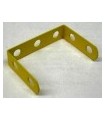 Bande coudee etroite 38 x 25 mm jaune