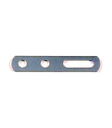 Bande a glissiere etroite de 51 mm gris clair