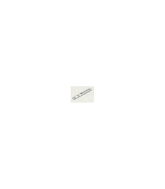 Bande etroite 5 trous a glissiere zn