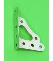 Flanged bracket left hand zn