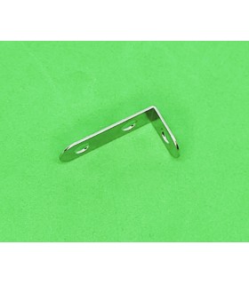 Narrow angle bracket 26 x 12 mm 3 hole zp