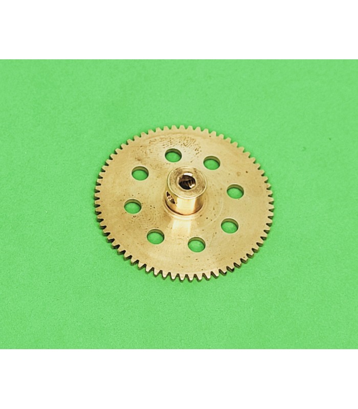 Gear wheel 8 holes 65 teeth brass Gear wheel 8 holes 65 teeth brass