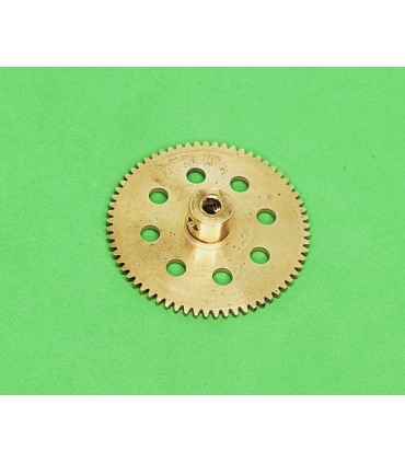 Gear wheel 8 holes 65 teeth brass