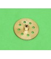 Gear wheel 8 holes 65 teeth brass