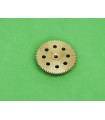 Gear wheel 8 holes 65 teeth brass