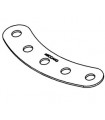 Curved strip l.60 r.60 (5h) blue f1 (pack of 10)