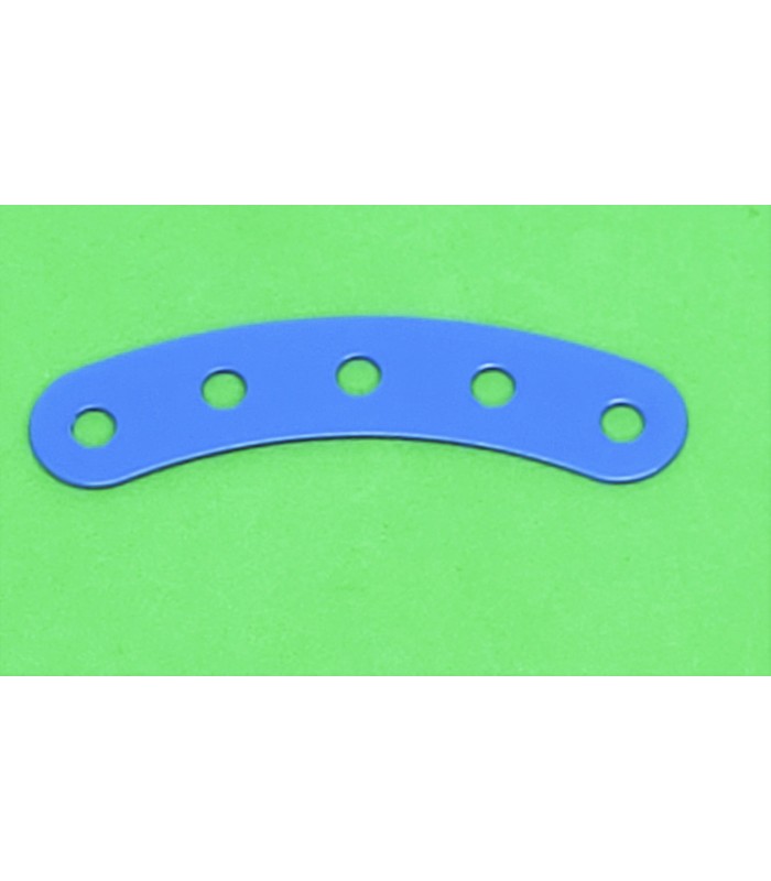 Curved strip l.60 r.60 (5h) blue f1 (pack of 10) Curved strip l.60 r.60 (5h) blue f1 (pack of 10)