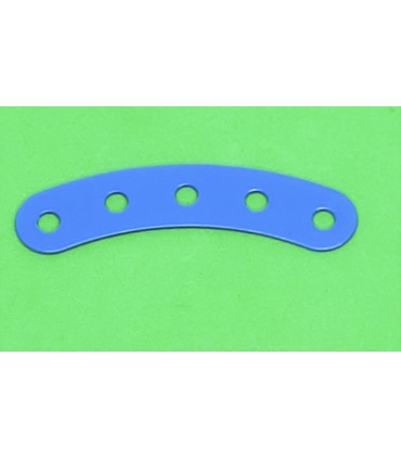 Curved strip l.60 r.60 (5h) blue f1 (pack of 10)