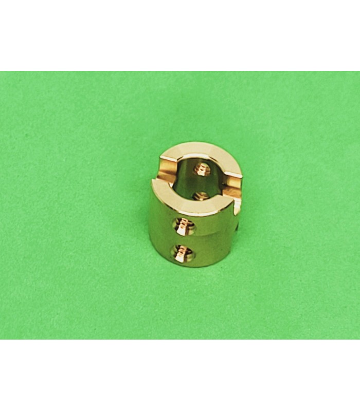 Short socket coupling brass