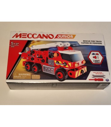 Boite camion de pompiers  (junior 20107)