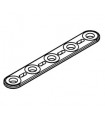 Mj flat strip 5 holes white