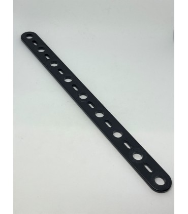 Mj flat strip 9 holes black