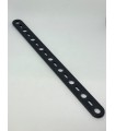Mj flat strip 9 holes black