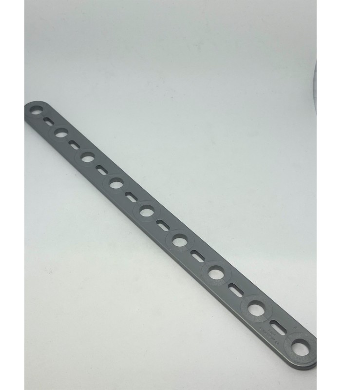 Mj flat strip 9 holes aluminum gray Mj flat strip 9 holes aluminum gray