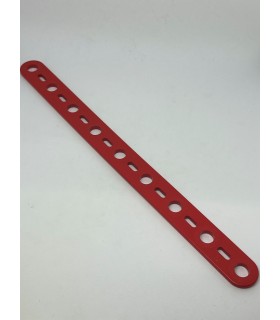 Mj flat strip 9 holes red