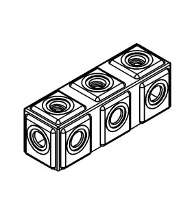 Mj base 3x1 noir