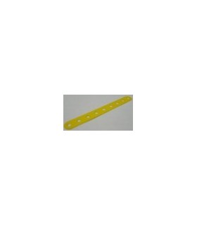 Bande 9 tr flexible jaune f1