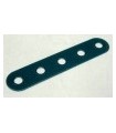 Bande 5 tr flexible bleu metal