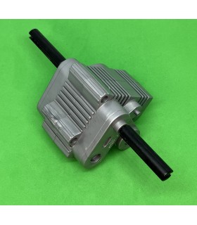 Mj pull back friction motor aluminum grey
