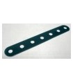 Bande 7 tr flexible bleu metal