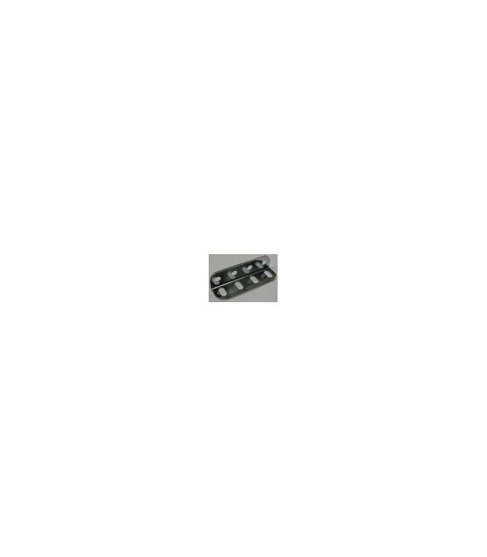 Corniere 4 trous 50 mm zn Corniere 4 trous 50 mm zn