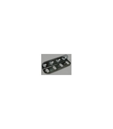 Corniere 4 trous 50 mm zn