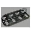 Corniere 4 trous 50 mm zn