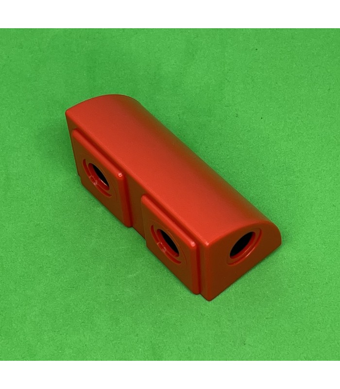 Mj volume quart de rond 2x1 rouge