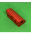 Mj volume quart de rond 2x1 rouge