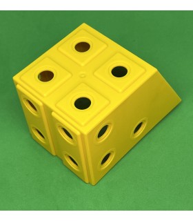 Mj large angle block 3x4x4 yellow