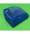 Mj Pare-Brise bleu transparent + cabine bleu foncé