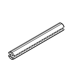 Mj axle rod 80mm aluminum gray