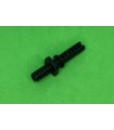 Mj screwed wheels and tyres axle black