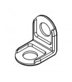 Mj right angle bracket small 1x1 black