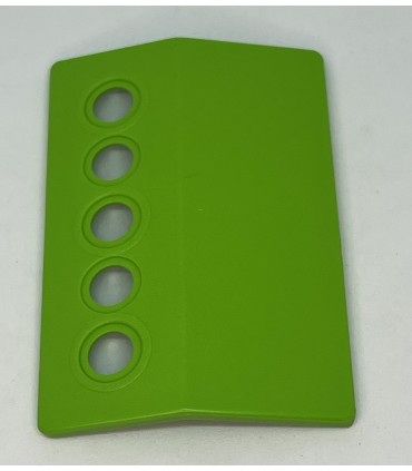 Mj plaque inclinée 5 trous vert