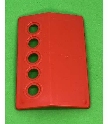 Mj inclined plate 5 holes red