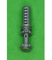 Mj axe de treuil gris alu