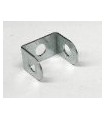 Support double etroit 12 x 12 mm zn