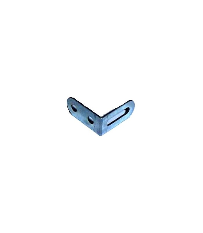 Equerre 25 x 25 1 trous oblong zn Equerre 25 x 25 1 trous oblong zn