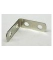 Equerre etroite 2 x 2 trous