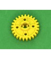 Mj roue dentée 25 dents jaune